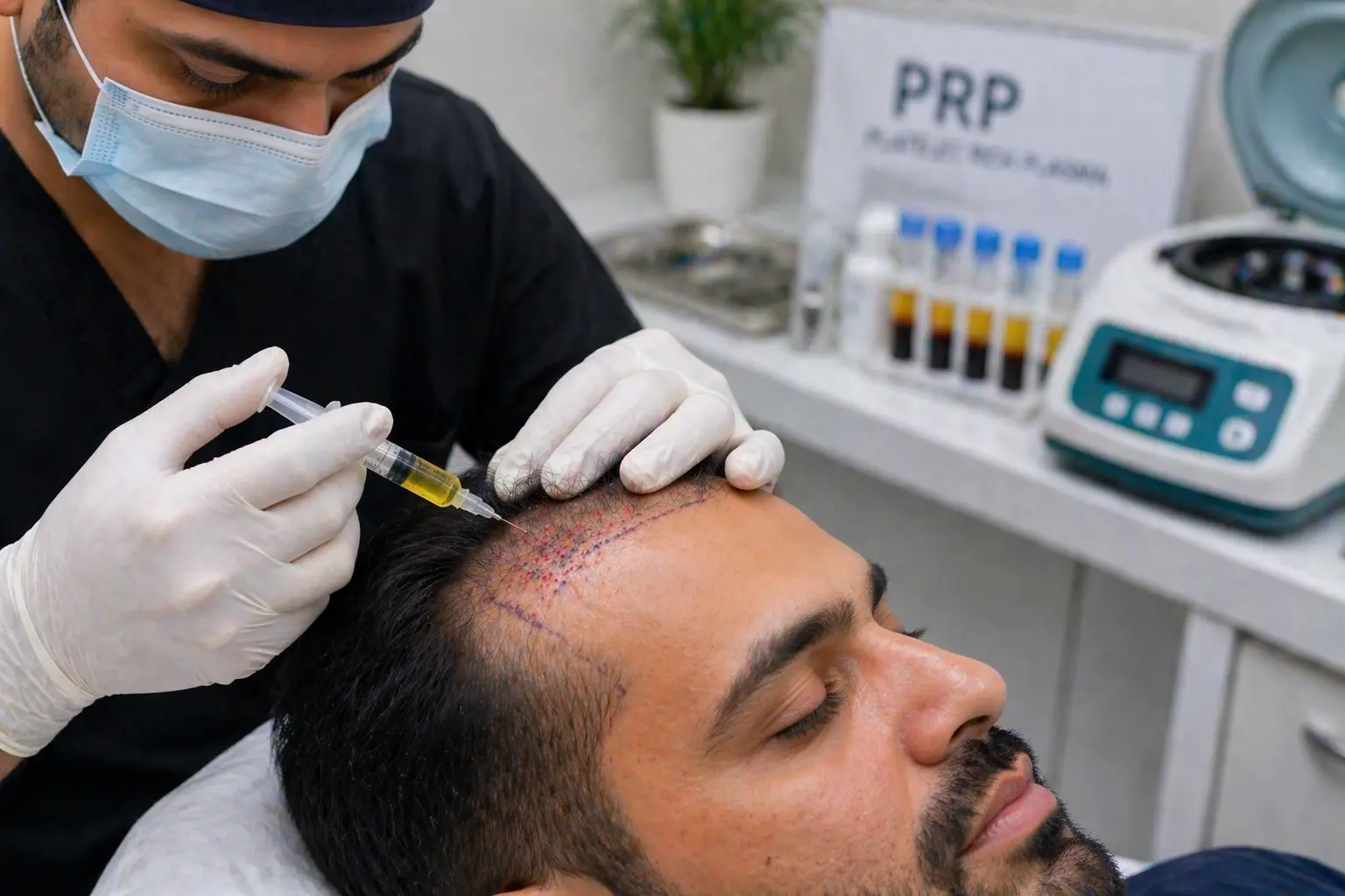 PRP Assisted Hair Transplant